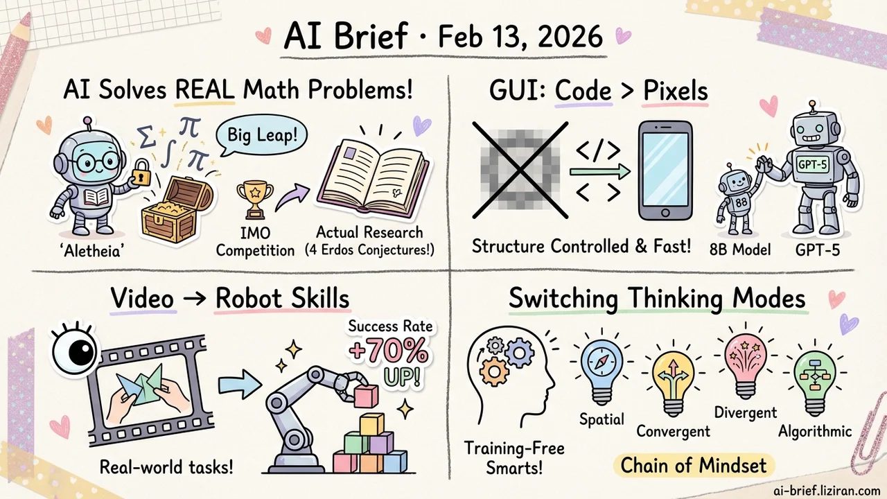 AI Solves Real Open Math Problems, World Models Everywhere