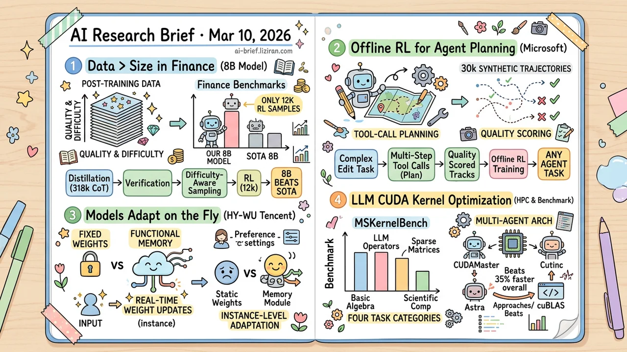 12k Samples Beat Finance SOTA, CUDA Optimization 35% Faster
