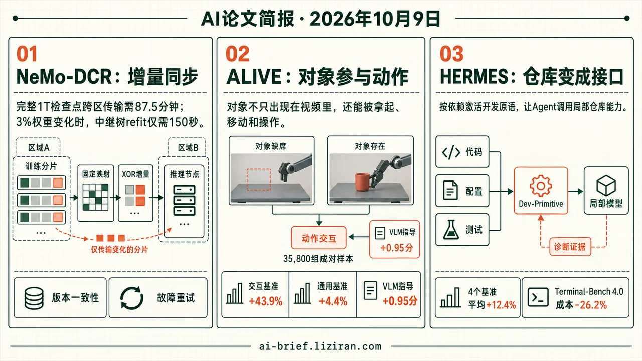 3%权重变化下1T模型中继树跨区域refit需150秒
